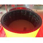 Outdoor 360 Degree Cylinder LED Display Column Curve Screen Advertising Billboard for sale