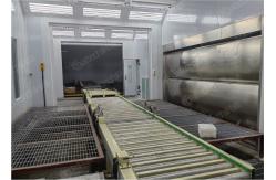 China Roller Coating Line Automated Coating System for Automotive Wheels and Turntables supplier