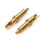 Gold Plated Spring Loaded Pogo Pin Wire Bonding Terminal Connectors for sale