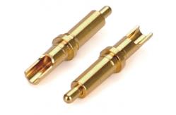 China Gold Plated Spring Loaded Pogo Pin Wire Bonding Terminal Connectors supplier