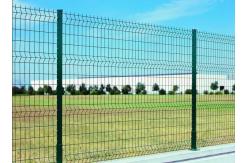 China Green PVC Coated Welded Wire Mesh Fencing 5.5mm Diameter 1m Width supplier