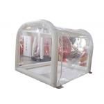 Transparent Airtight Show Inflatable Event Tent , PVC Outdoor Inflatable Tent for sale