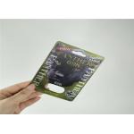 Rhino Pill Capsule Blister Card Packaging 3D Pill Bottle Non Breakage Long Lifespan for sale
