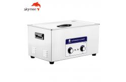 China 22L Benchtop Mechanical Ultrasonic Cleaner Adjustable Timer SUS304 Artificial supplier