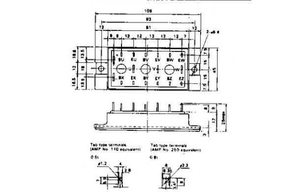 IGBT Power Module 6DI30B-050 POWER TRANSISTOR MODULE FUJITSU IGBT Power Module