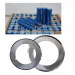 Tungsten Carbide Circular Slitting Knife For Cutting Lithium Battery Electrode Sheet for sale