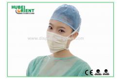 China Dust Proof Adjustable Nose Clamp Disposable 3 Ply Face Mask supplier