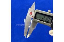 China Custom High Light Transmittance High Purity Full Transparent Slotted Quartz Rod Quartz Boat supplier