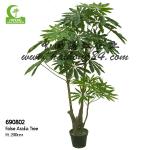 Chinese Factory Handmade 200cm Artificial False Aralia Tree For Garden And Theme Park Decoration for sale