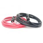 1500V And Black Color Solar Power Extension Cable With Connector for sale