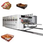 1200*2600mm Pizza Box Making Machine Slotting Die Cutting Machine Automated for sale