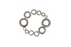 China Din6798 External Teeth Serrated Lock Washers Machine Accessories Metric Toothed Lock Washers supplier