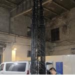 China Portable Static Lattice Telescopic Heavy Light Tower 20m for sale