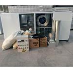 380V Industrial Automotive Paint Booth Mobile Auto Paint Booth With LED Lights