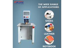 China CE Verified Label Hot Stamping Machine For Insole Leather Notebook Cardboard supplier