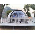 Safe Aluminum Polycarbonate Dome House Large Aluminum Profiles Round for sale