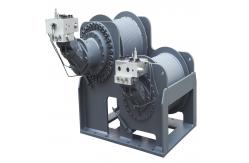 China 1-75ton Diesel Powered Hydraulic Boat Winch Mooring Winch In Ship supplier