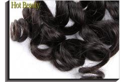 China Hot Beauty Virgin Human Hair Extensions Big Curl Double Machine Weft Avoid Shedding supplier