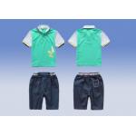 Quick Dry School Uniform Short Soft Feeling Anti - Wrinkle For Kindergarten Kids for sale