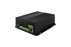 China Bidi Data Dry Contact Analog Video Fiber Converter RS232 RS485 Rack Mounted DC12V supplier