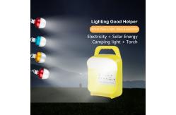China 20W / 6V Mini DC Solar Lighting Kit With Rechargeable Lithium Battery Lighting System supplier
