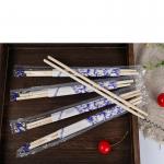 Portable Individually Wrapped Chopsticks Smooth Surface Custom Bamboo Chopsticks for sale