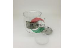 China Small Clear Plastic Cylinder Box , 170ML Empty Plastic Jars supplier