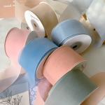 High Density Polyester Organza Ribbon 40mm For Luxury Gift Packing for sale
