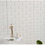 Moisture Proof Foam Wallpaper Self Adhesive Home Decorative DIY 3D for sale