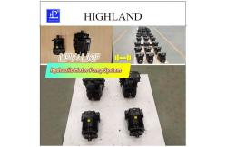 China HIGHLAND Harvester Scraper Hydraulic Pump Motor System Axial Structure supplier