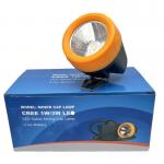 Wireless Rechargeable Mining Cap Lamps 3.8Ah 10000lux For Miners Safety for sale