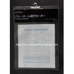 Transparent Plastic Bags With Hangers For Toy , Gift , Electronic Products for sale