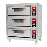 China 220V 50Hz 3 Deck Electric Baking Oven Commercial Electric Deck Oven manufacturer