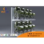 Convenience Store Retail Store Fixtures And Shelving Metal Hook Mesh Type for sale