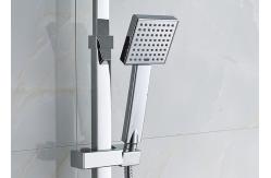 China Chrome Finished Brass Thermostatic Shower Set Cold And Hot Water ROVATE supplier