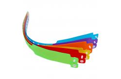 China Customized Irregular Shape PVC Wristbands for Events supplier
