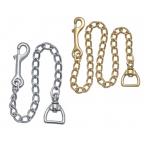 Heavy duty style brass plated Zinc plated Iron material hosre lead chain saddlery hardware accessories for sale