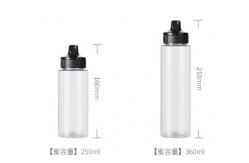 China Syrup Squeeze Plastic Beverage Bottles 350g 250g supplier