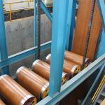 JIS SUS Galvanized Ppgi Steel Coil Zinc Coated Wood Printed Paint 0.18 - 1.5mm for sale