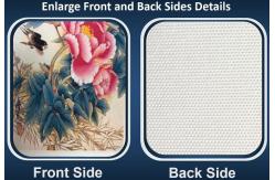 China Inkjet 220gsm Matte Polyester Canvas Fabric Rolls Waterproof Pigment Dye Printing supplier
