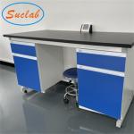 Antirust Practical Science Lab Tables , Chemical Resistant Biology Lab Furniture