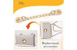 China Shoulder Crossbody Gold Chain Bag Strap With Lobster Clasps Diy Handbag Purse supplier