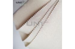 China 300g Double Side Brushed Necktie Interlining Polyester Wool For Silk Tie supplier