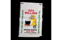 China Wheat Flour PP Woven Bag Bag 30cm - 150cm Width Polypropylene supplier