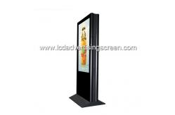 China Indoor Standing LCD Advertising Display 55 Inch Double Side LCD Screen supplier