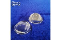China OEM Durable Clear Surface Pyrex 3.3 Borosilicate Street Light Led Lens supplier
