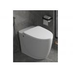 Modern Advanced Foot Sensor Intelligent Water Closet White Ceramic Bathroom