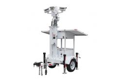 China High Strength Safety Mobile Solar Panel Trailer Energy Efficient supplier