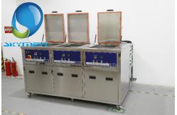 China Three Step Ultrasonic Hardware Sonic Wave Ultrasonic Cleaner Stainless Steel Material supplier