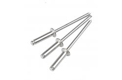 China Sliver Car Maintenance Accessories Self Plugging Open End waterproof rivets aluminum supplier